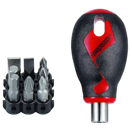 Teng Tools 9 Piece Bits Driver Set w/Stubby Driver- MD908N MD908N